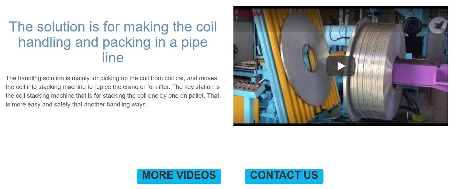 Coil Packing Line installation