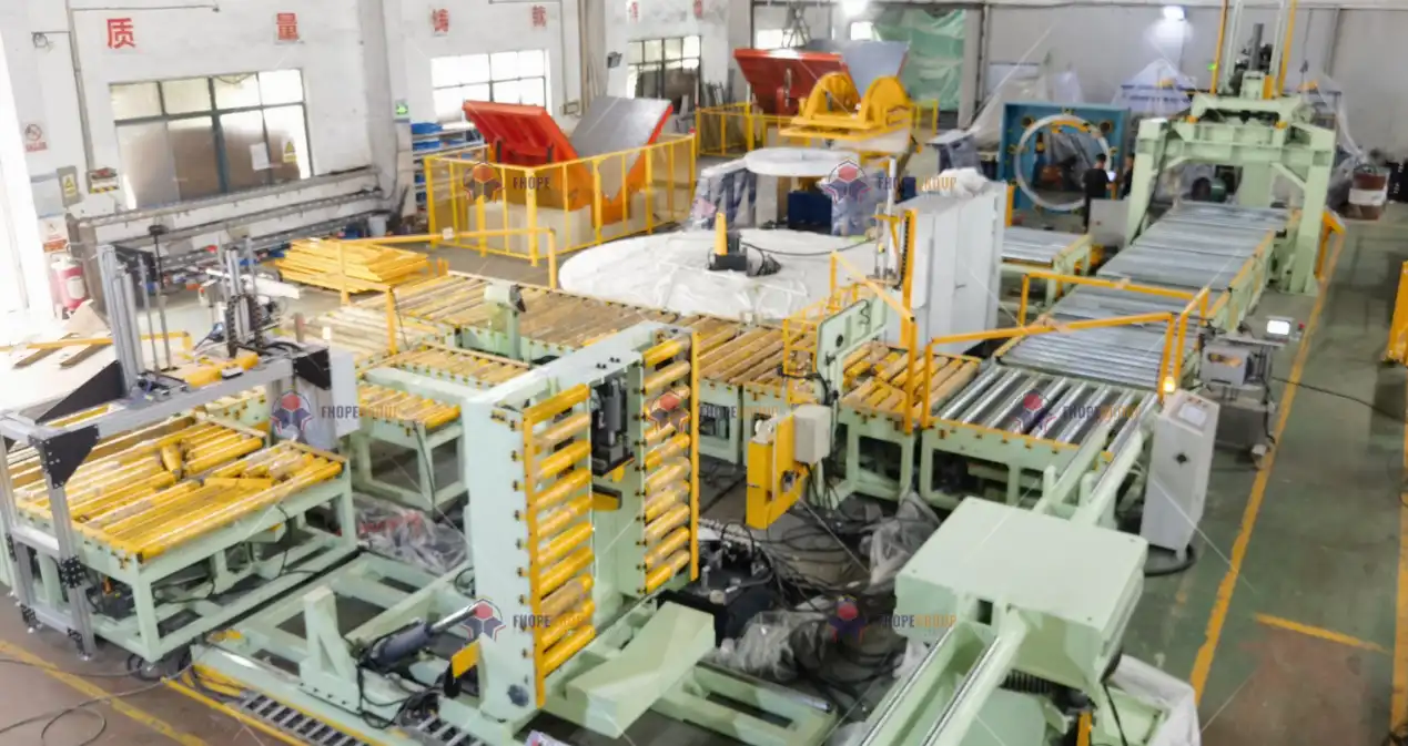 Coil Packing Line installation