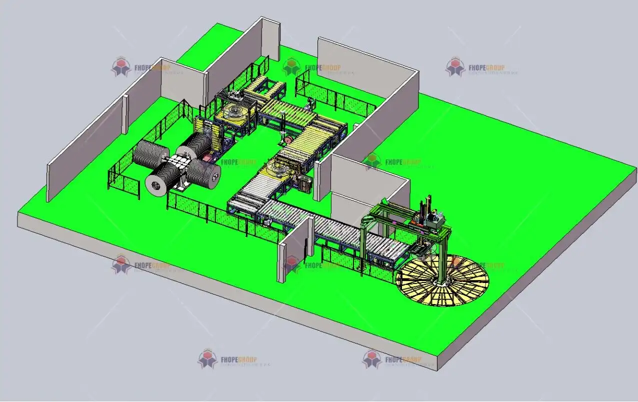 Coil Packing Line installation