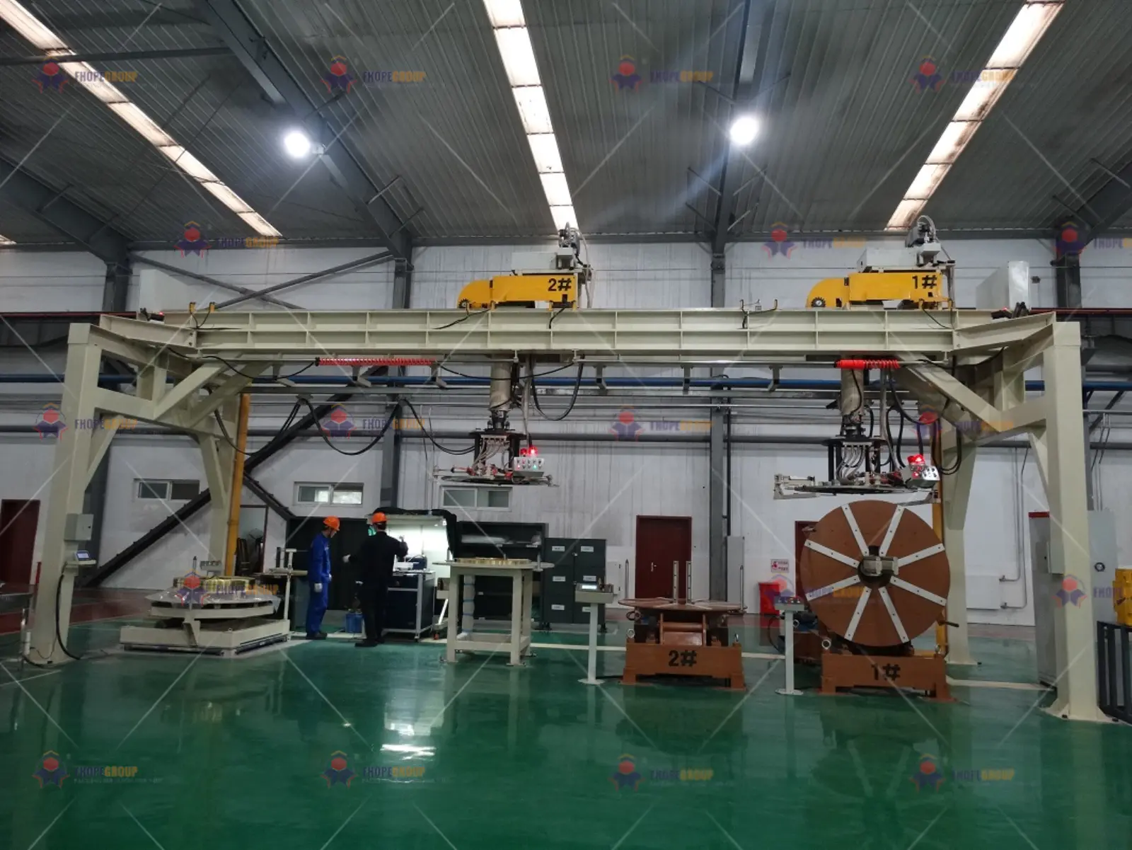 Brass & Copper Strip Vacuum Handling and Welding Line — detail view 2