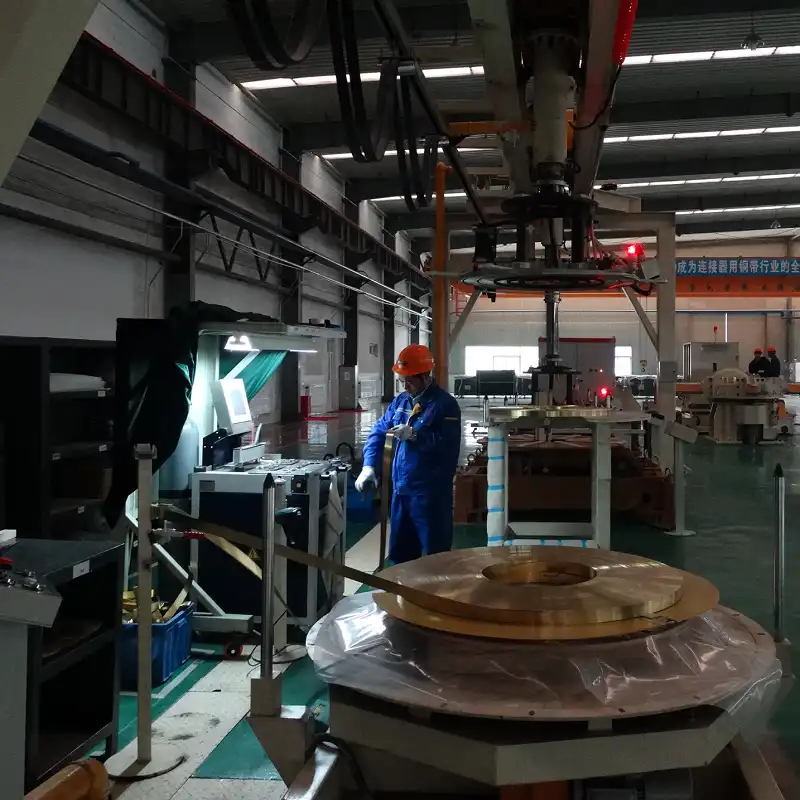 Brass & Copper Strip Vacuum Handling and Welding Line — detail view 3