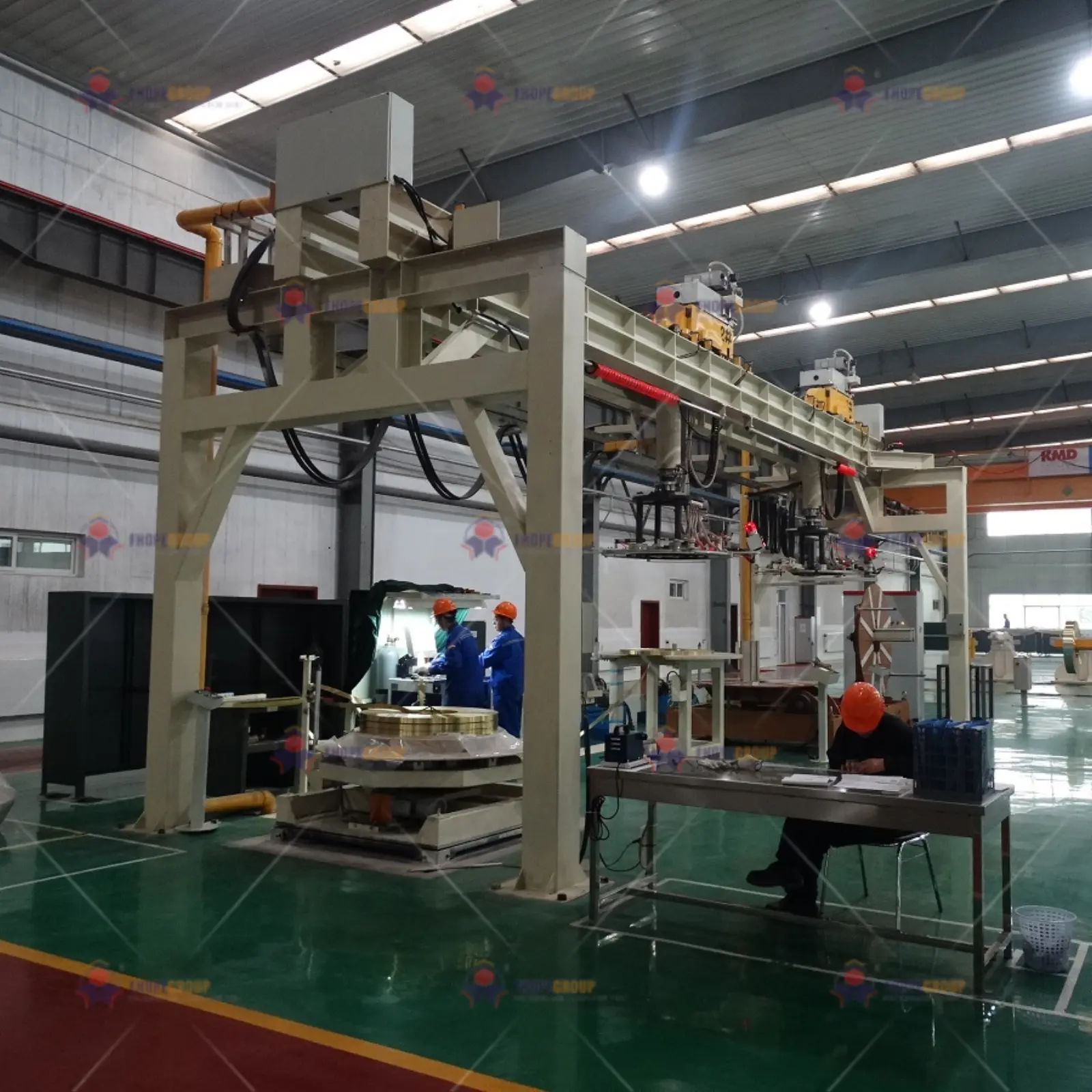 Brass & Copper Strip Vacuum Handling and Welding Line