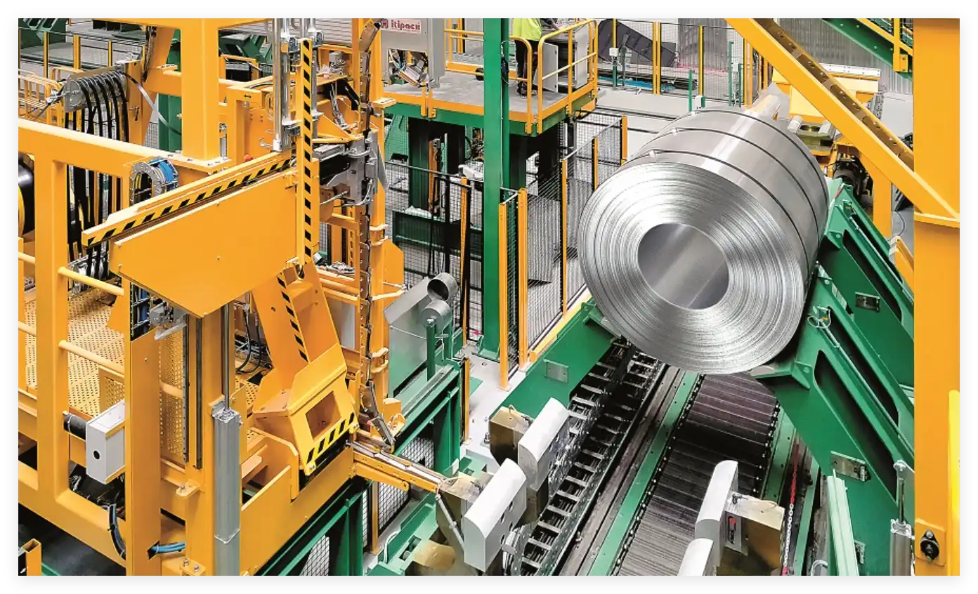 PPGI Coils Packaging Line