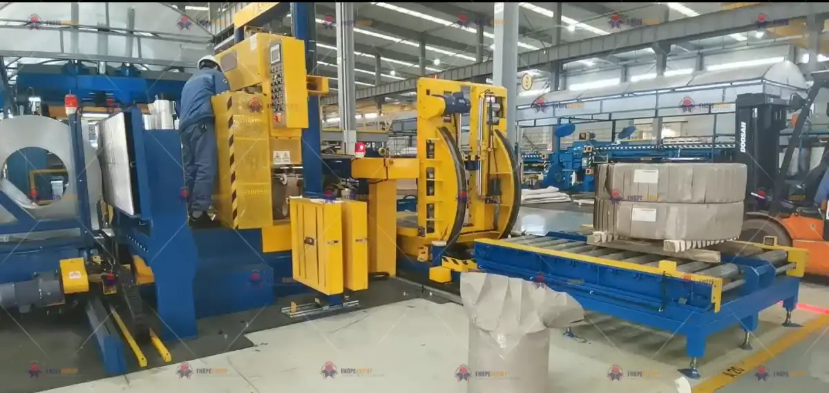 Economic Steel Coil Packaging Line — detail view 2