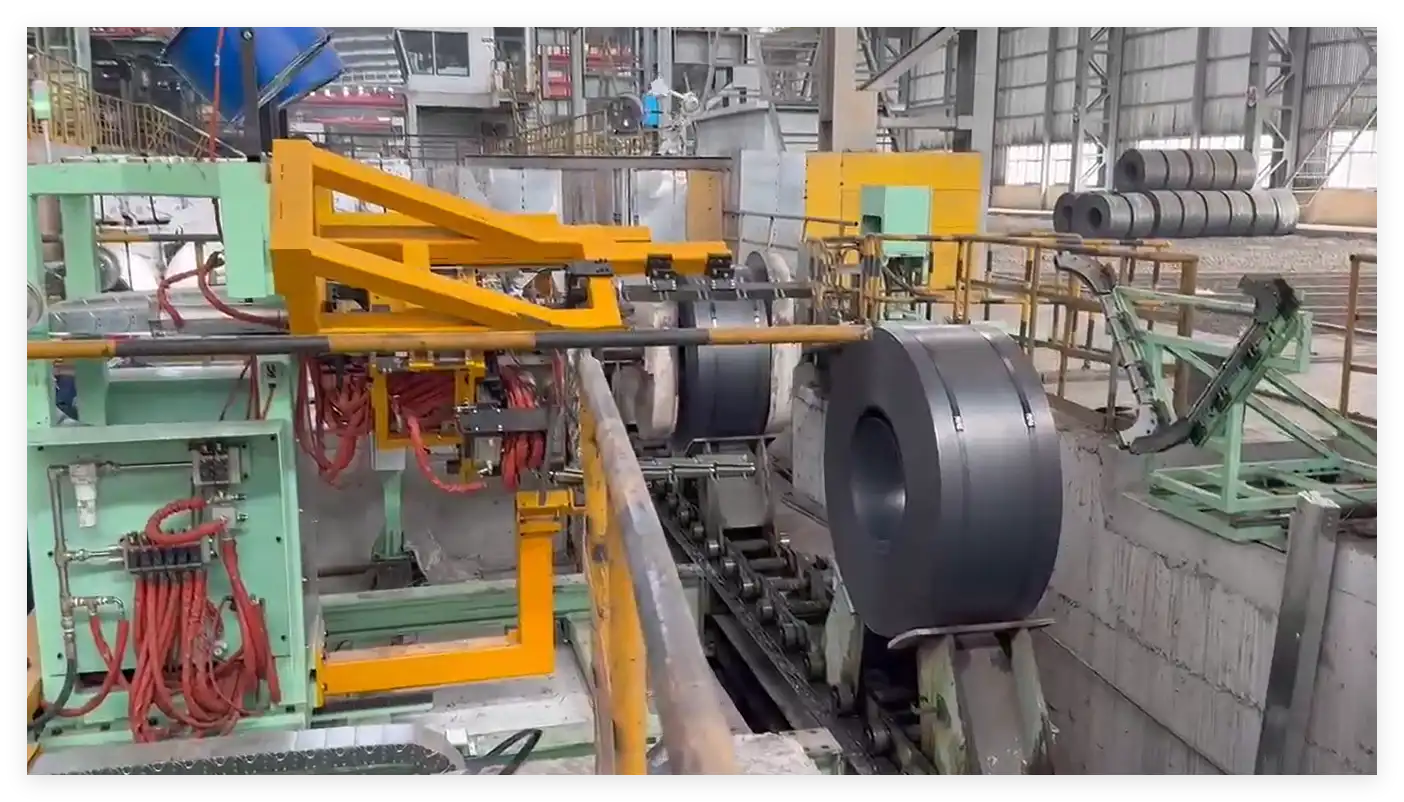 Cold Rolled Steel Coil Strapping & Packing Line — detail view 2
