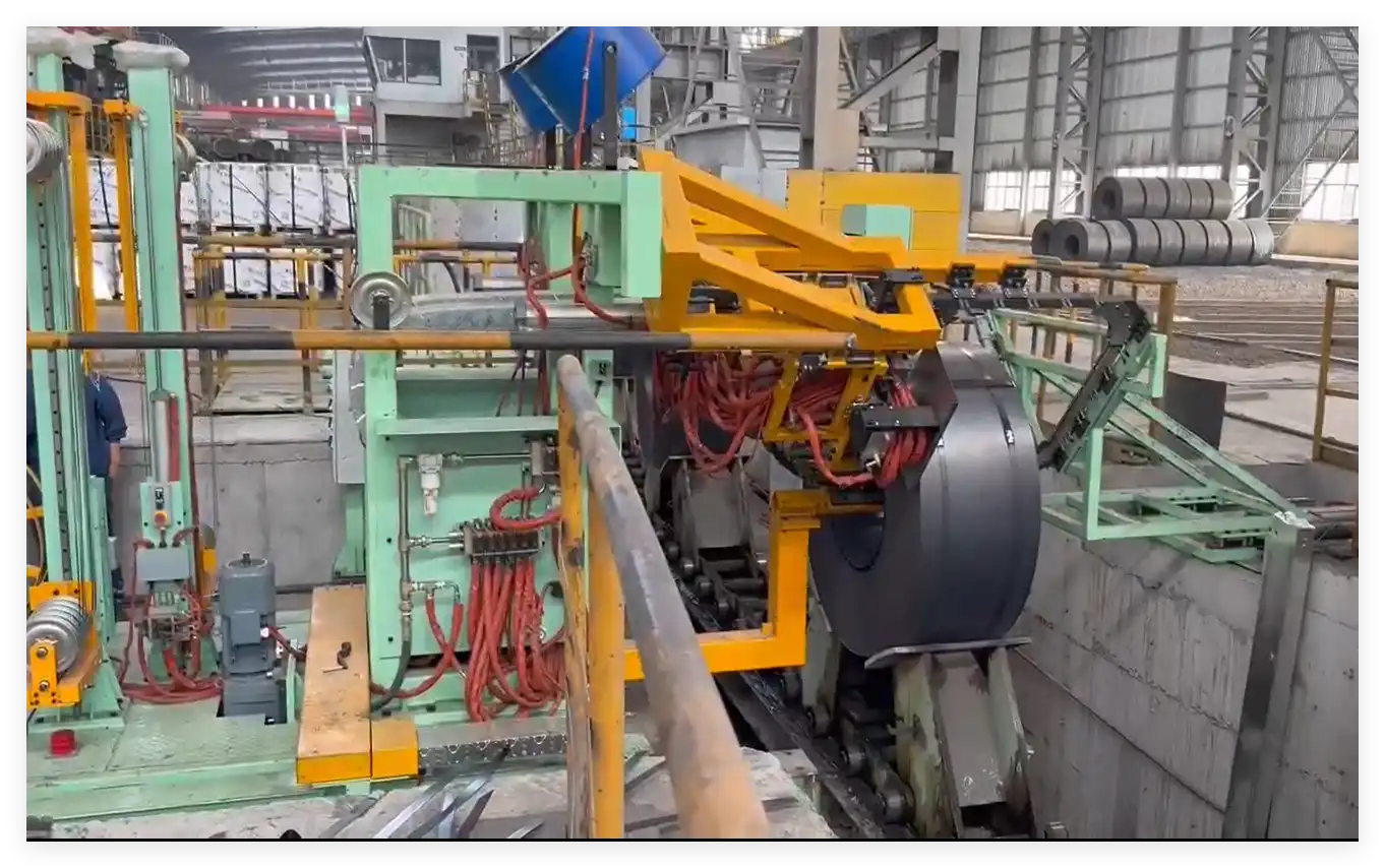 Cold Rolled Steel Coil Strapping & Packing Line — detail view 3