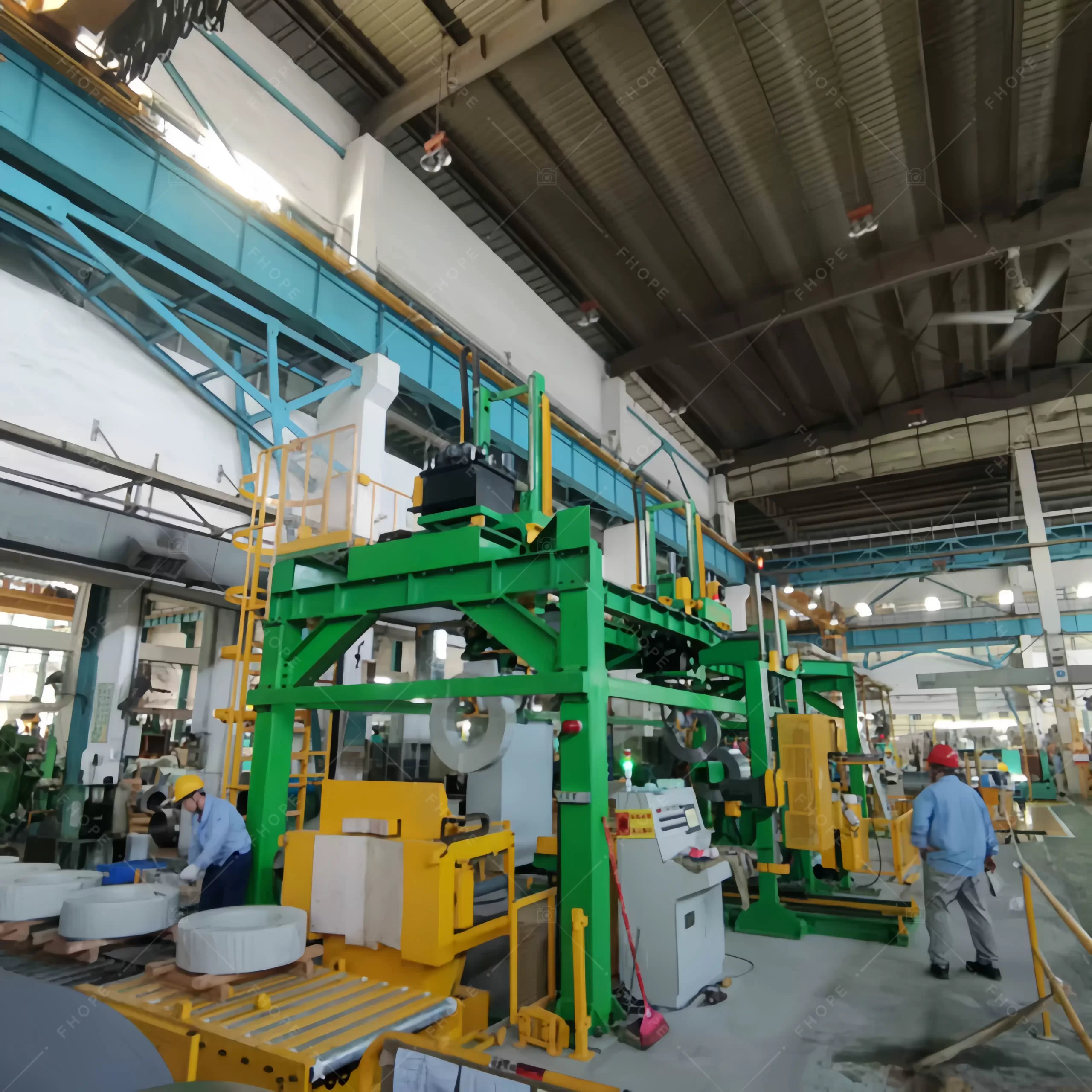 Heavy Loading Vertical Steel Coil Packing Line — detail view 1