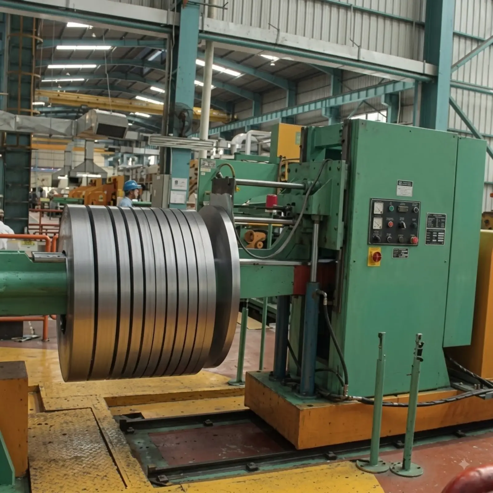 Vertical Coil Packaging Line