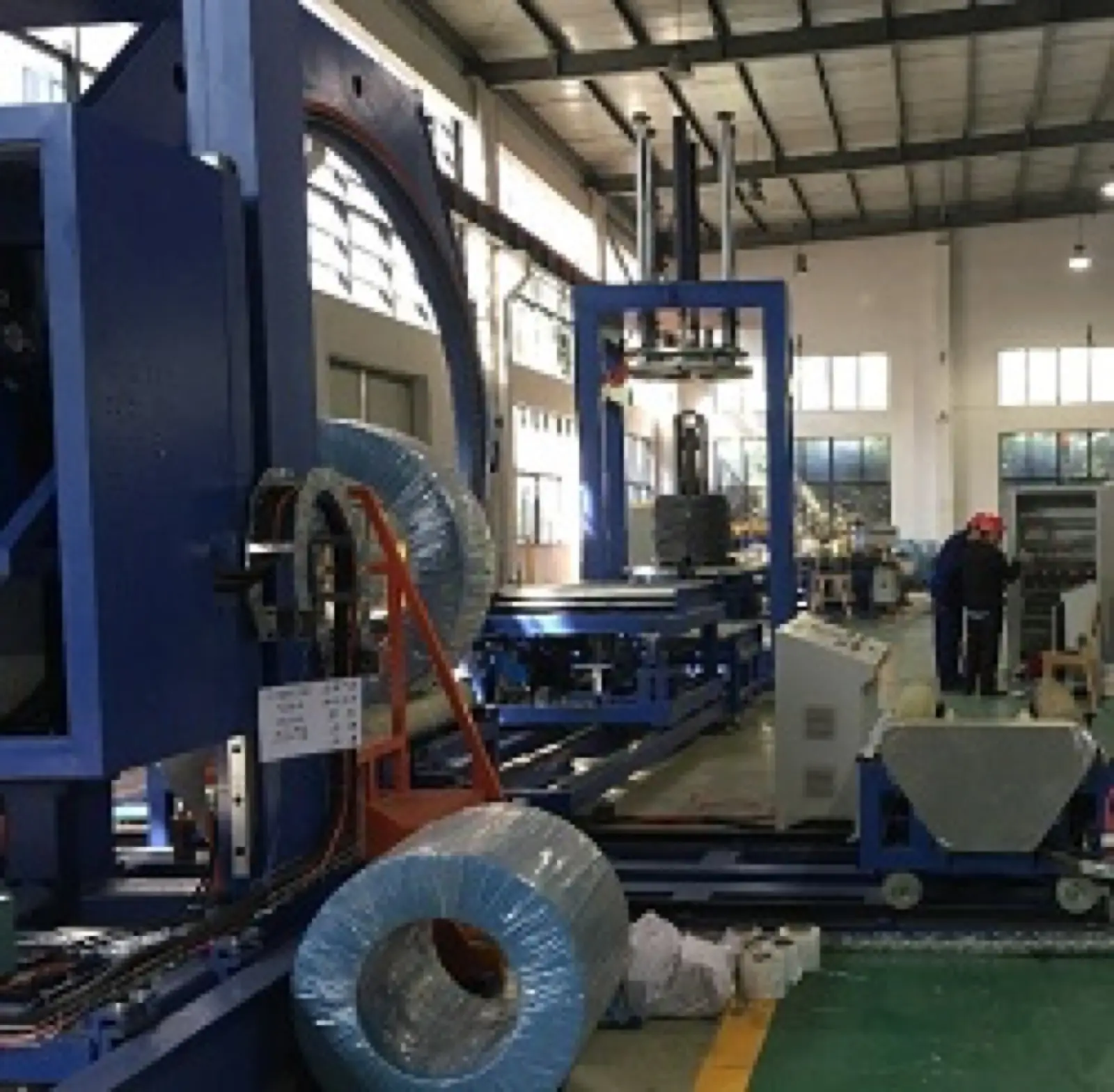 Automatic Wire Coil Compressing & Packing Line — detail view 3