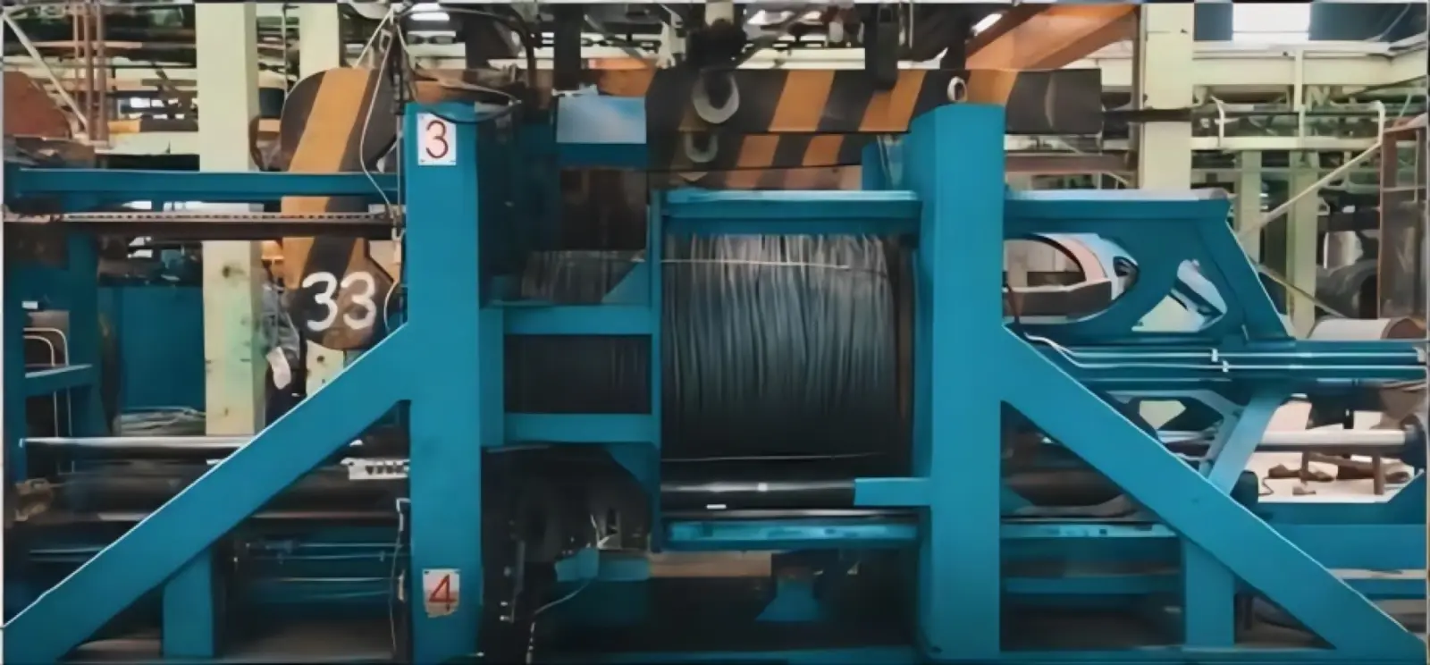 Wire Rod Compacting and Strapping Machine — detail view 1