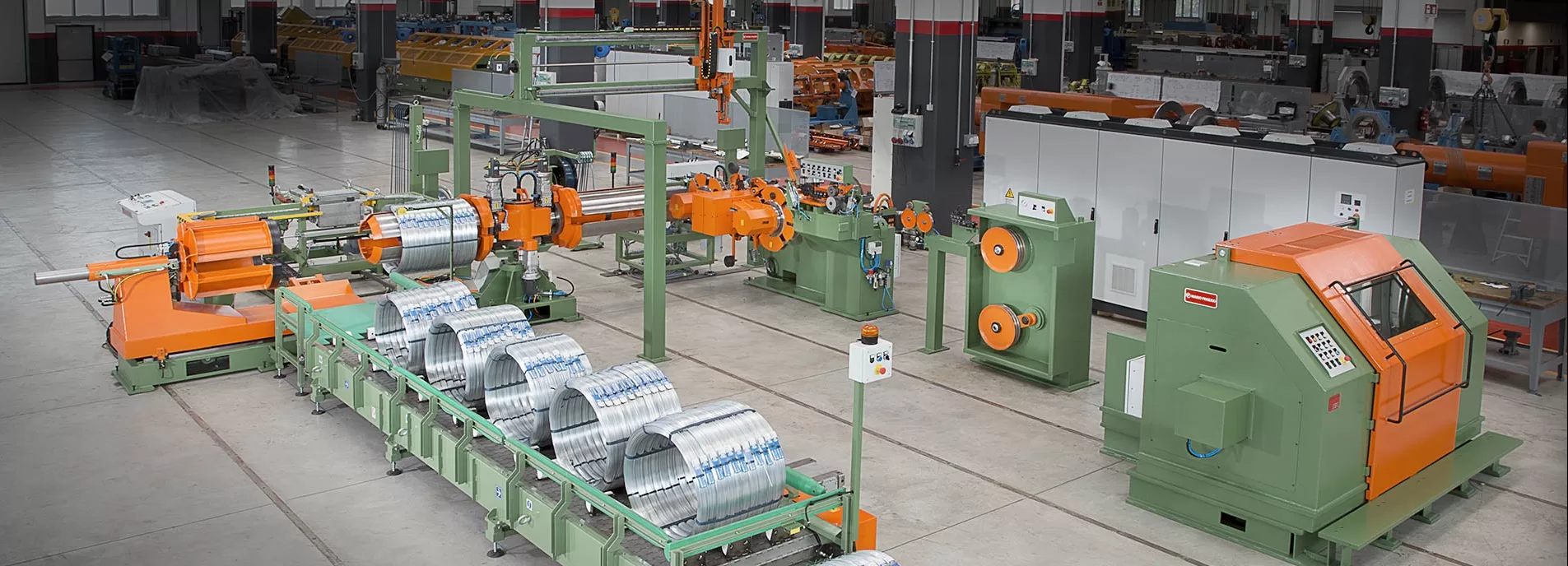 Wire Rod Compacting and Strapping Machine — detail view 4