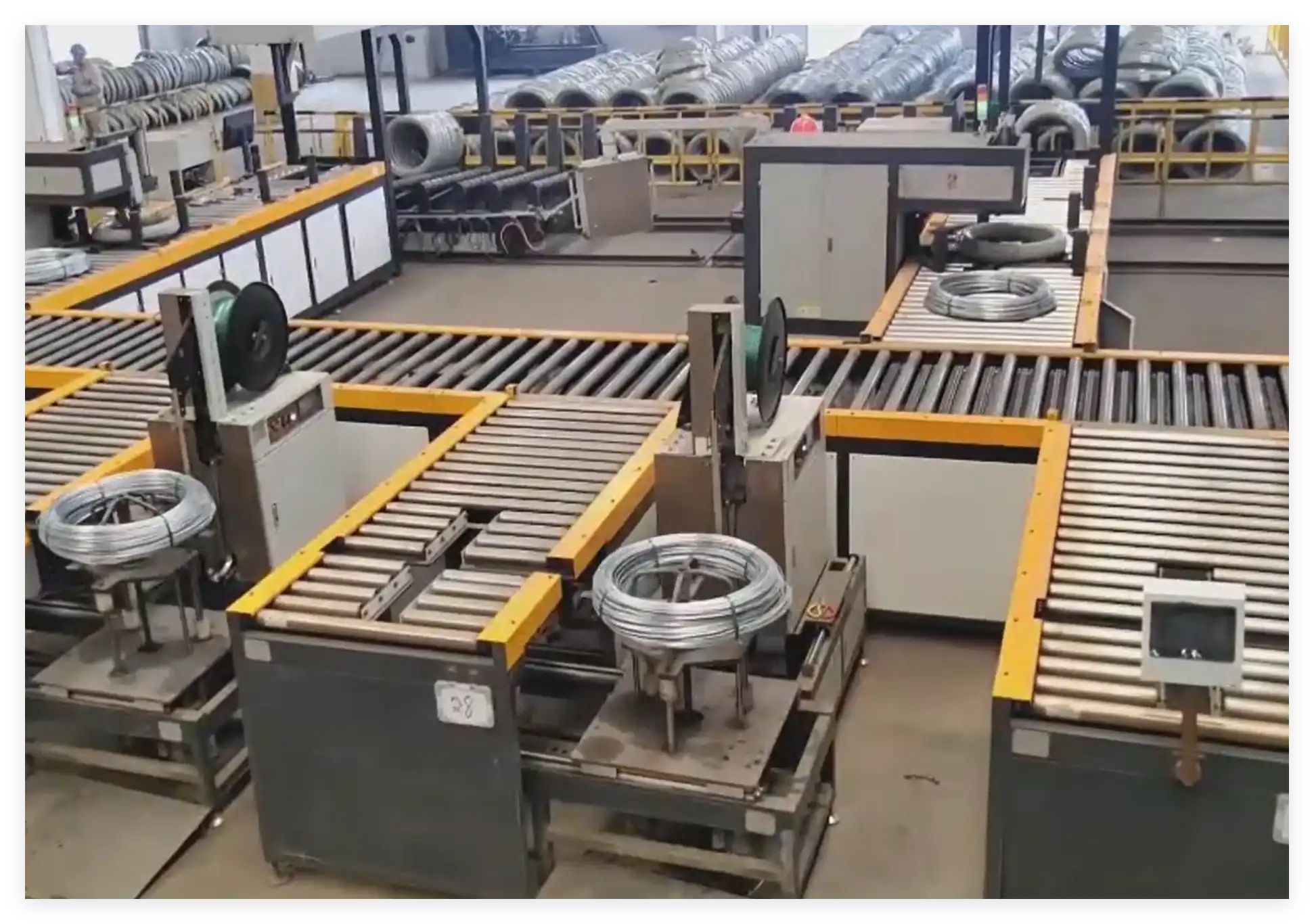 Wire Coil Packaging Line — detail view 2