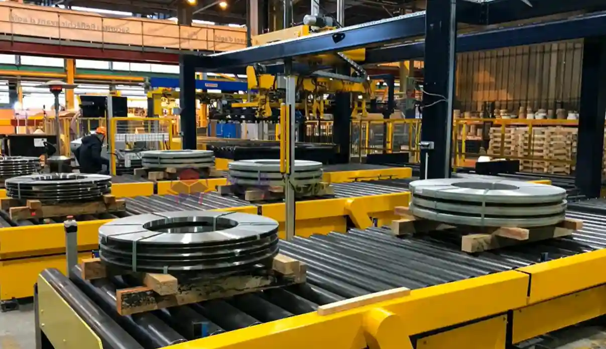 Steel Coil Wrapping Machine FPS-500 — detail view 1