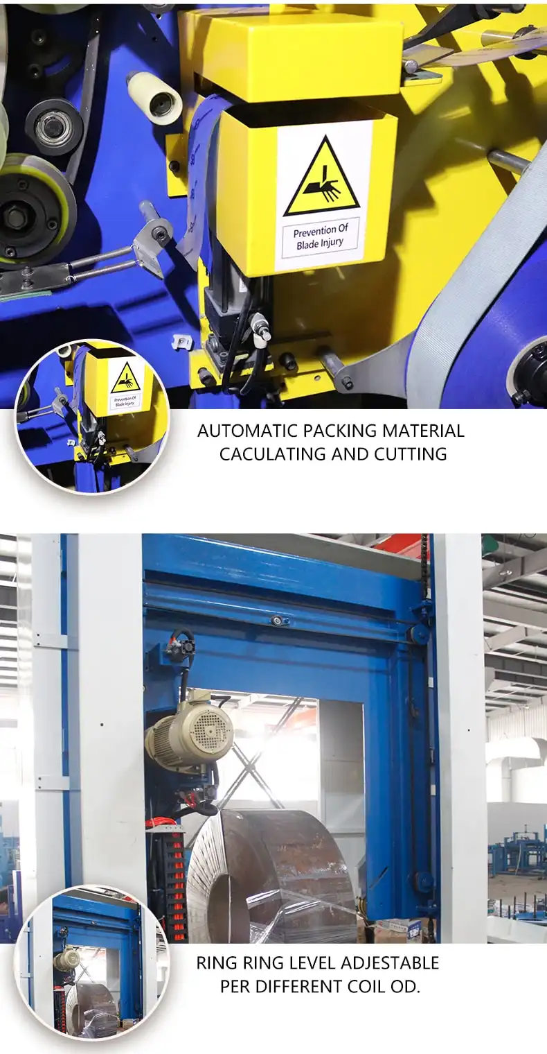 Steel Coil Wrapping Machine FPS-800 — detail view 1