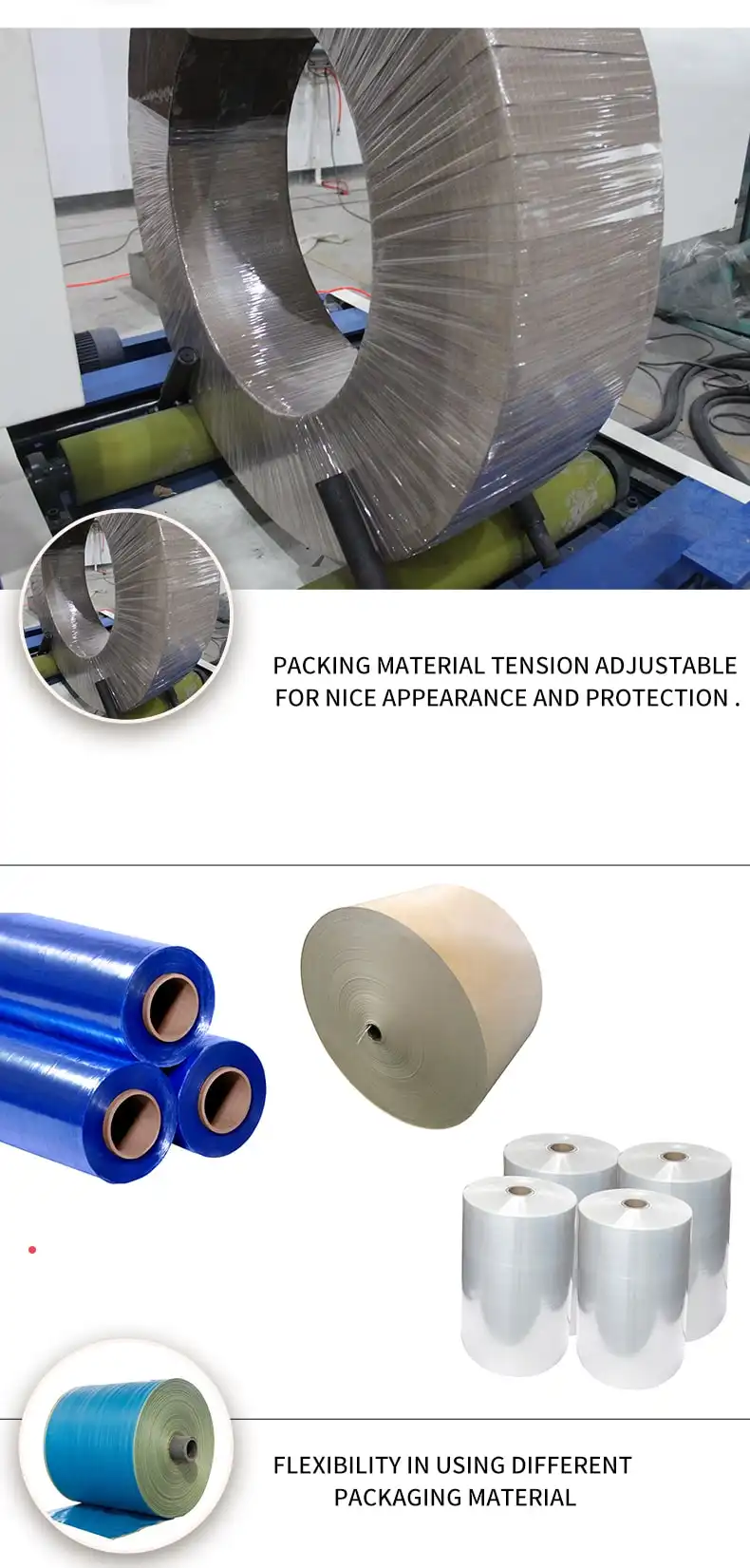 Steel Coil Wrapping Machine FPS-800 — detail view 2