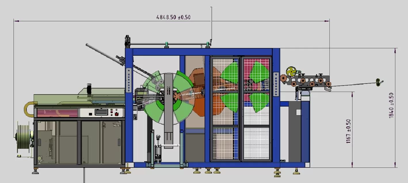 Hose Coil Wrapping Machine FPS-300H